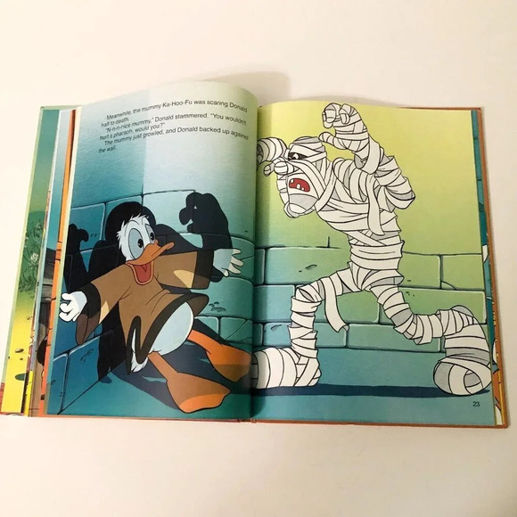 1989 Disney  DuckTales Sphinx For Memories and Sir Gyro GearLoose Hardcover - Picture 16 of 16